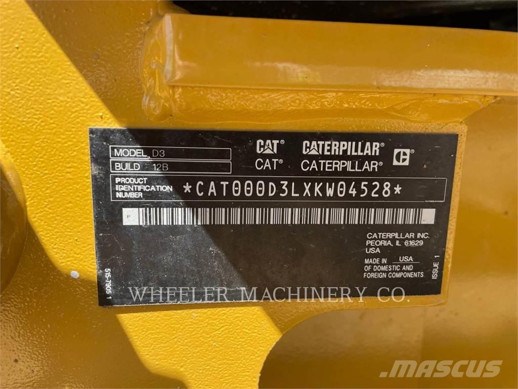 CAT D3 XL EW Гусеничные бульдозеры