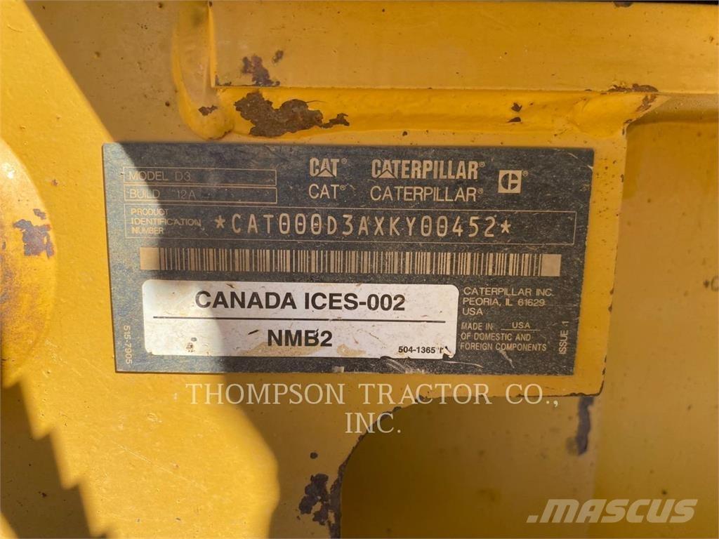 CAT D3LGP Гусеничные бульдозеры