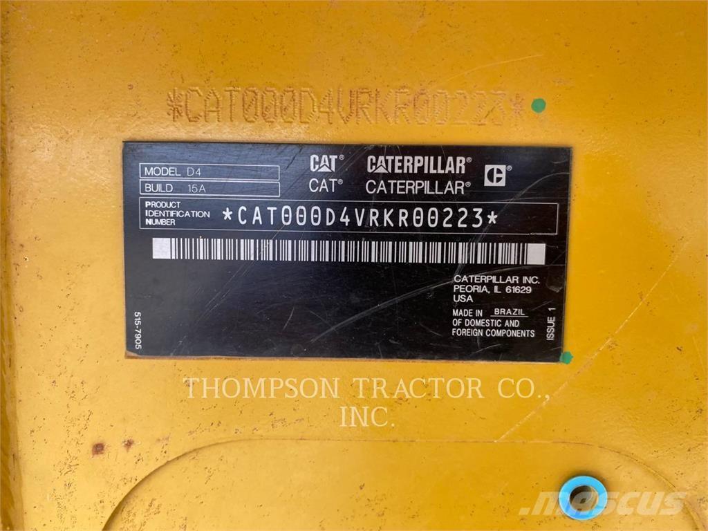 CAT D4 VP Гусеничные бульдозеры