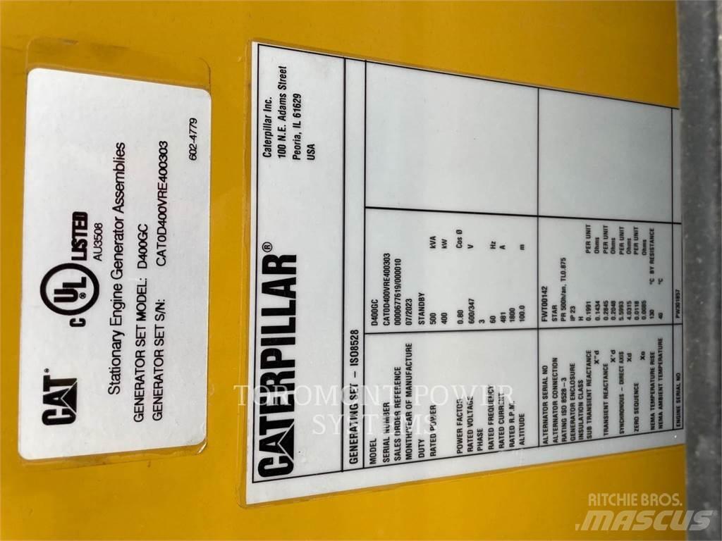 CAT D400GC Промышленные двигатели