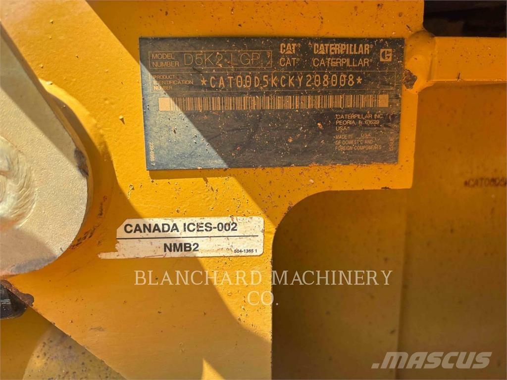 CAT D5K2 LGP Гусеничные бульдозеры