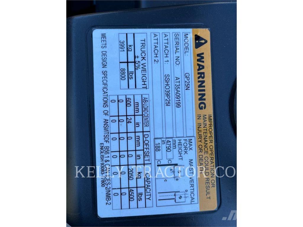 CAT GP25N Другие складские механизмы