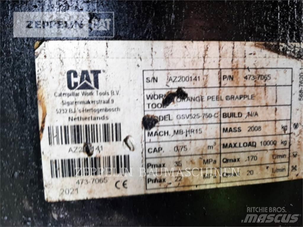 CAT GSV525 MEHRSCHALEN Грейферы