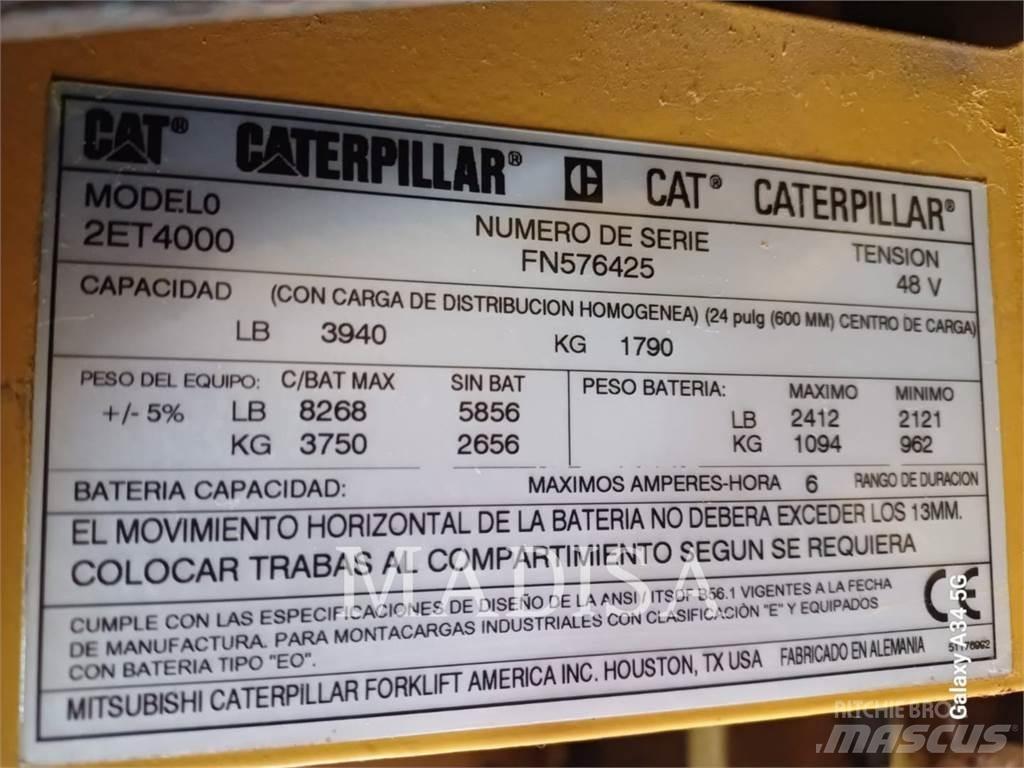 CAT LIFT TRUCKS 2ET4000 Другие складские механизмы