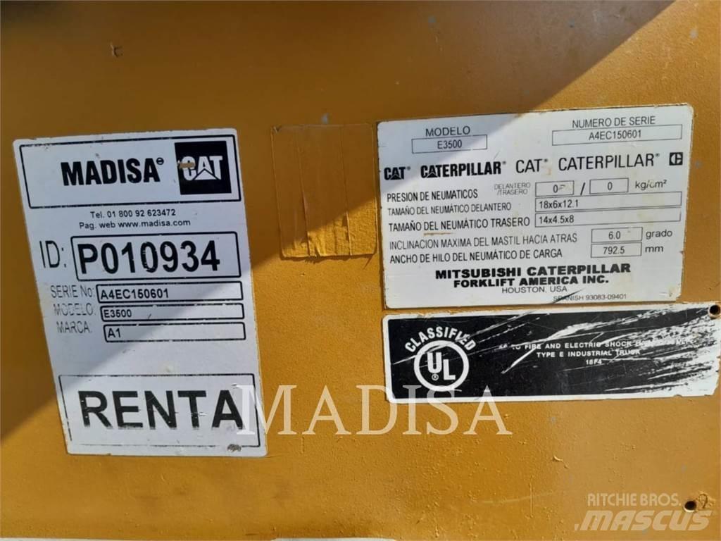 CAT LIFT TRUCKS E3500 Другие складские механизмы
