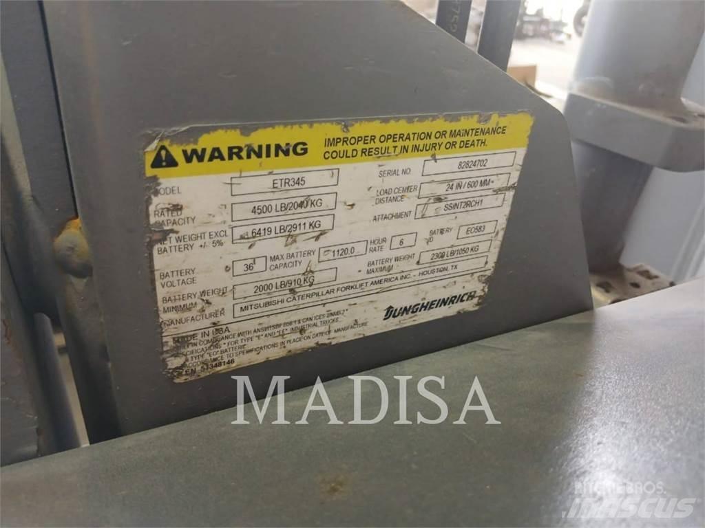 CAT LIFT TRUCKS ETR345A Другие складские механизмы