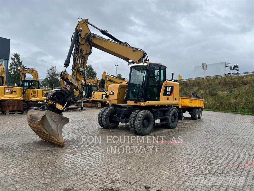 CAT M314F Колёсные экскаваторы
