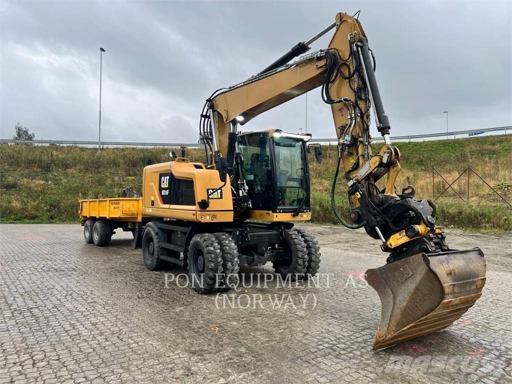 CAT M314F Колёсные экскаваторы