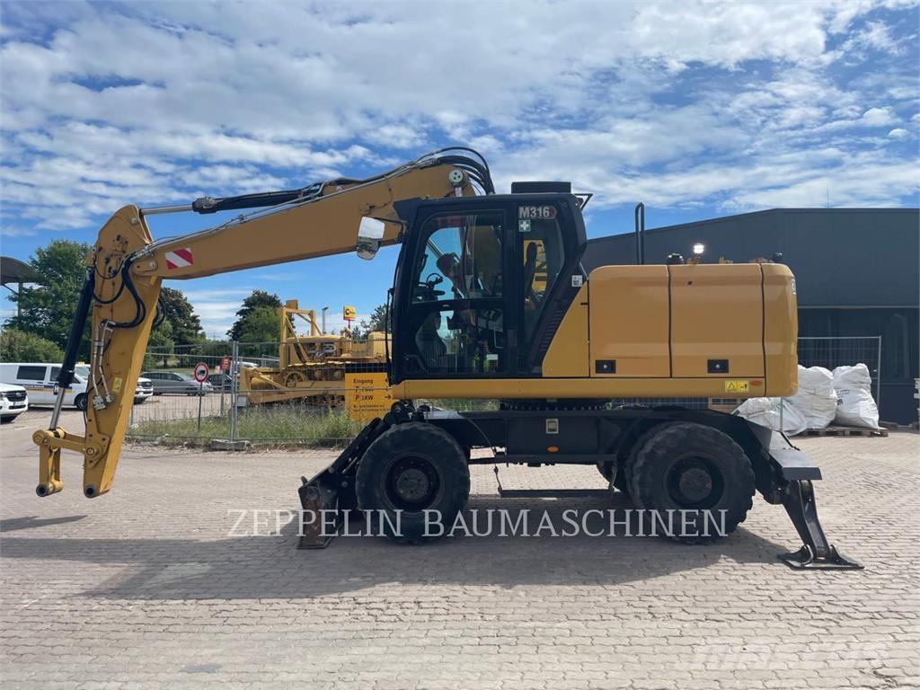 CAT M316-07A Колёсные экскаваторы