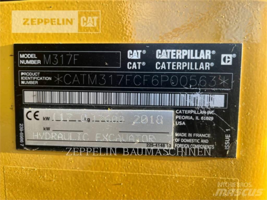 CAT M317F Колёсные экскаваторы