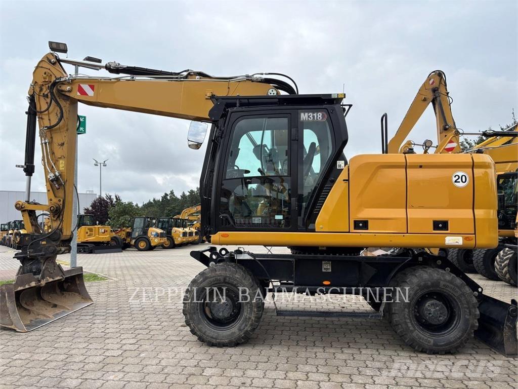 CAT M318-07A Колёсные экскаваторы