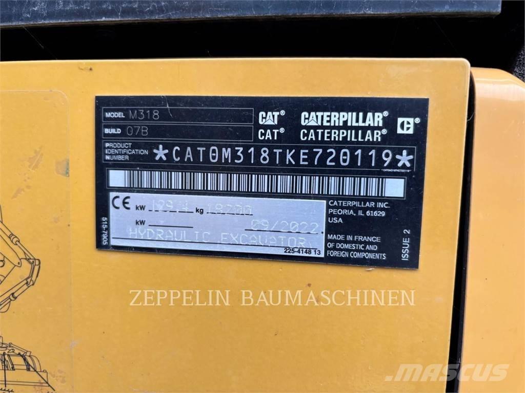 CAT M318-07A Колёсные экскаваторы