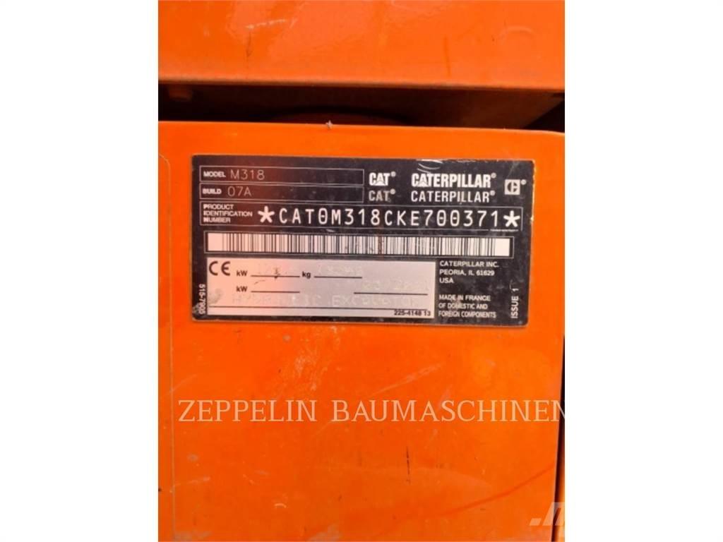 CAT M318-07A Колёсные экскаваторы