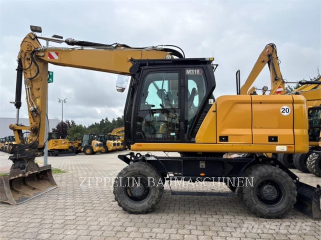 CAT M318-07A Колёсные экскаваторы