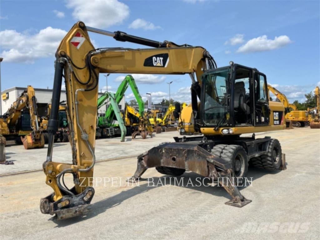 CAT M318D Колёсные экскаваторы