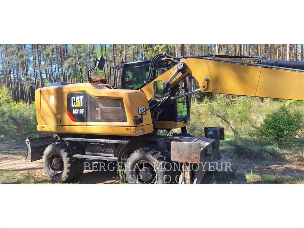 CAT M318F Колёсные экскаваторы