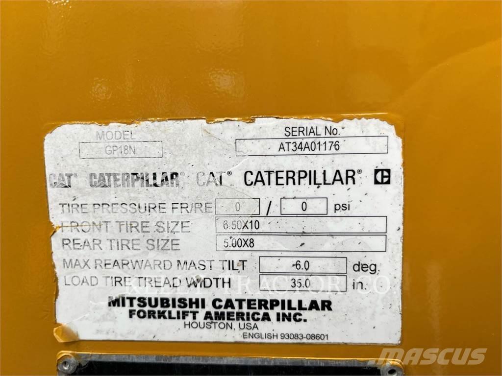 CAT MCFGP18N5 Газовые погрузчики