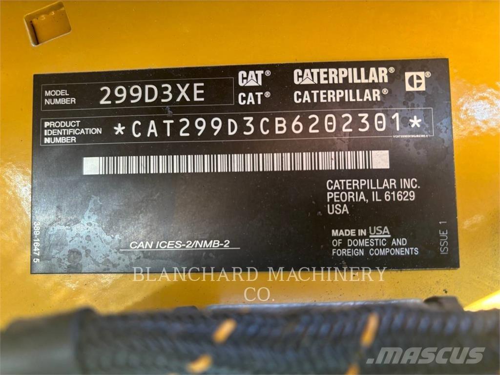 CAT TRADE-IN 299D3XE Гусеничные фронтальные погрузчики