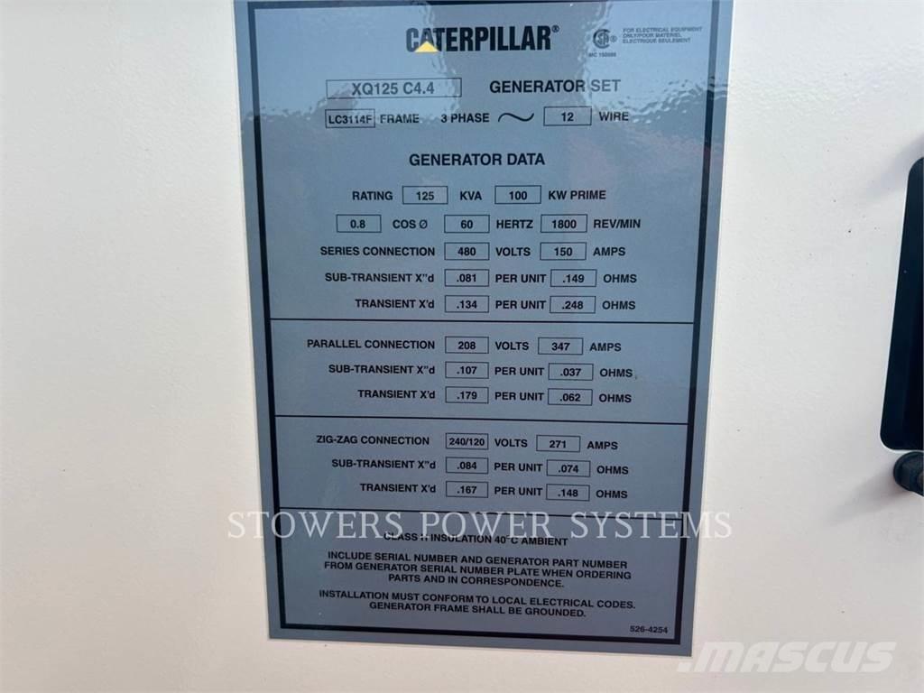 CAT XQ125 Другие генераторы