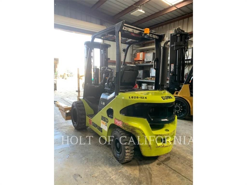 Clark S25D Дизельные погрузчики