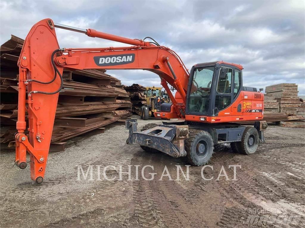 Doosan DX190W Колёсные экскаваторы