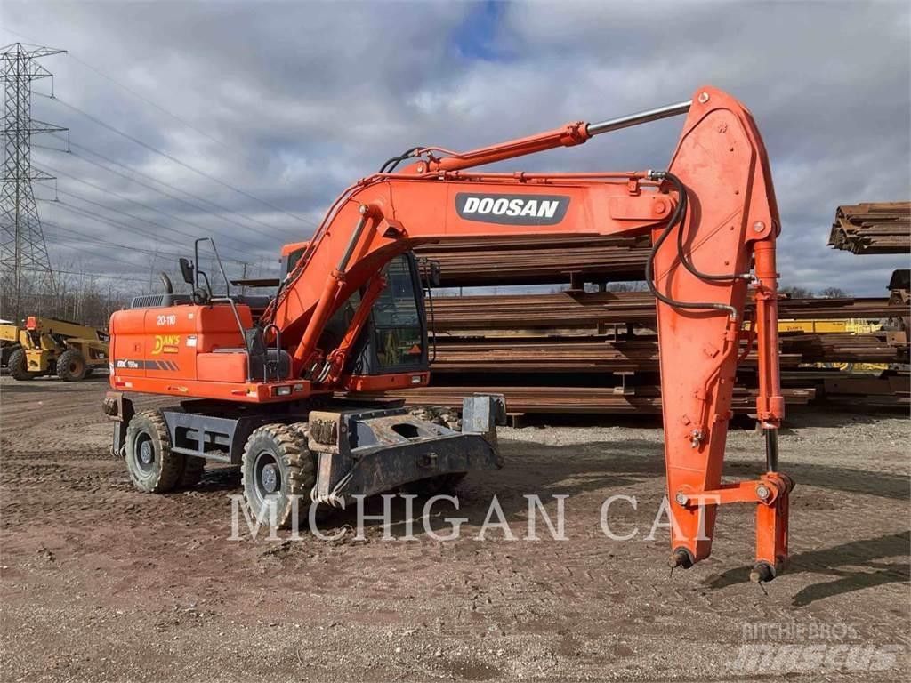 Doosan DX190W Колёсные экскаваторы