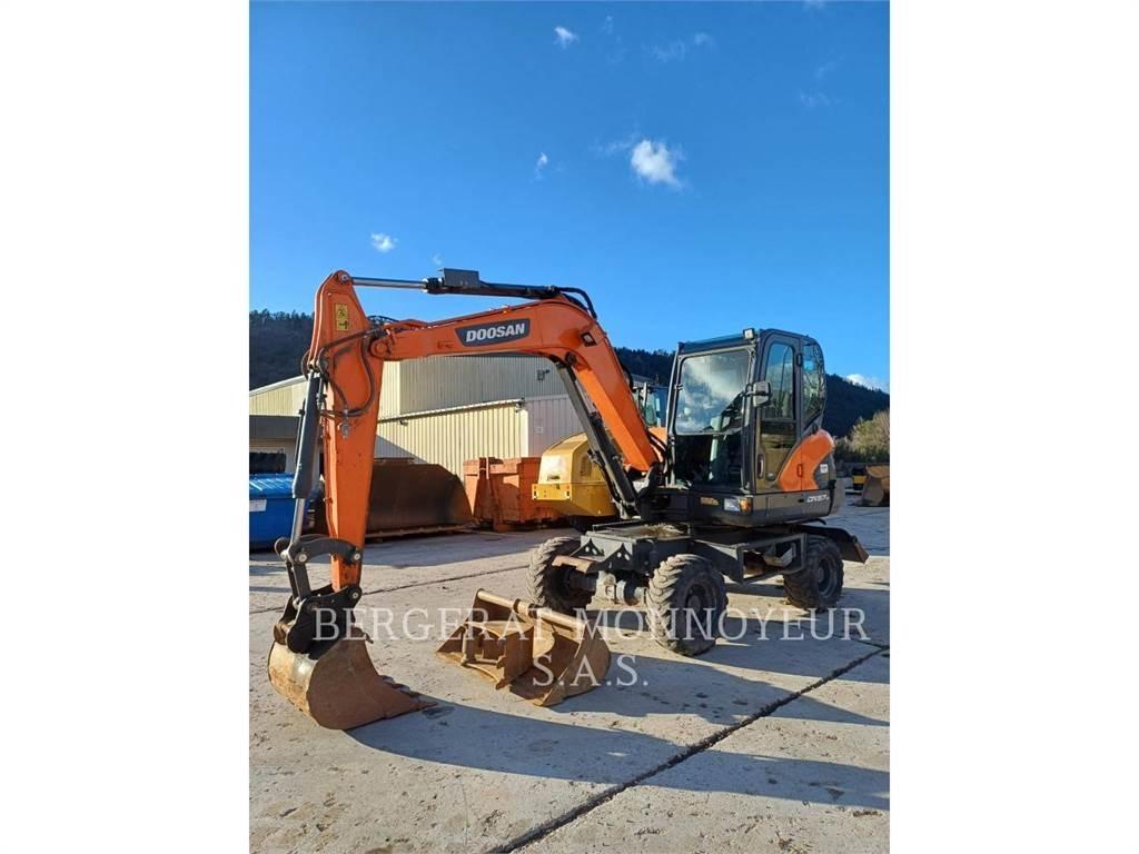 Doosan DX57W-7 Колёсные экскаваторы