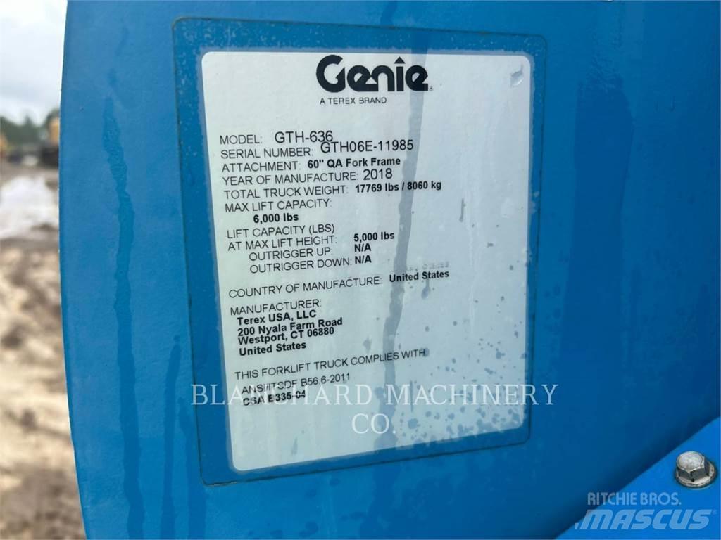 Genie GTH-636 Телескопические погрузчики