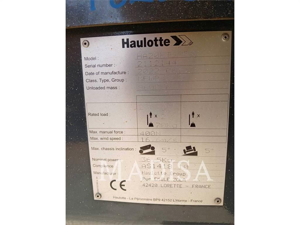 Haulotte HA20RTJPRO Коленчатые подъемники