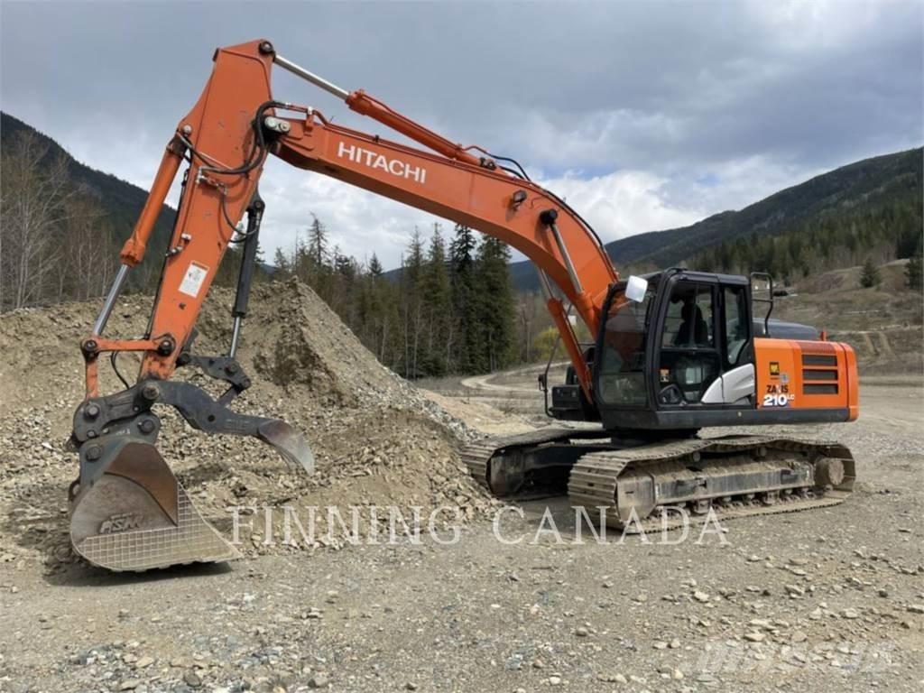 Hitachi ZX210LC Гусеничные экскаваторы
