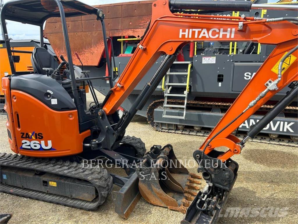 Hitachi ZX26U-6 Гусеничные экскаваторы