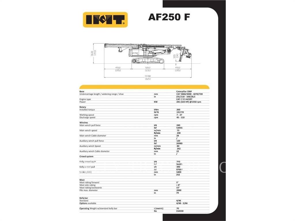 IMT AF250F Буровые вышки