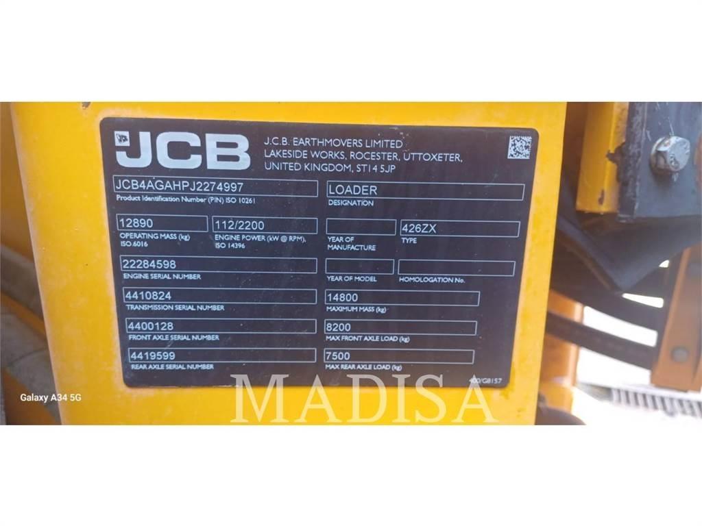 JCB 426B ZX Фронтальные погрузчики