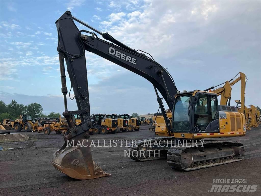 John Deere 210G Гусеничные экскаваторы