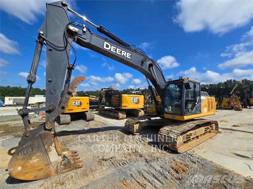 John Deere 210G Гусеничные экскаваторы
