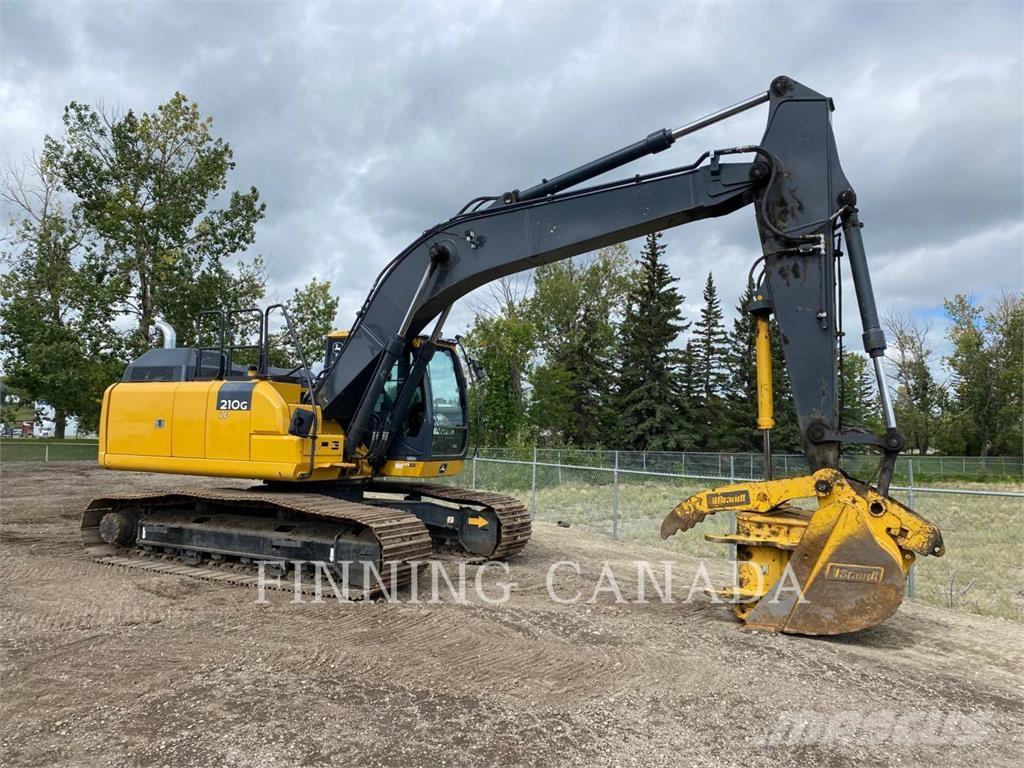 John Deere 210G Гусеничные экскаваторы