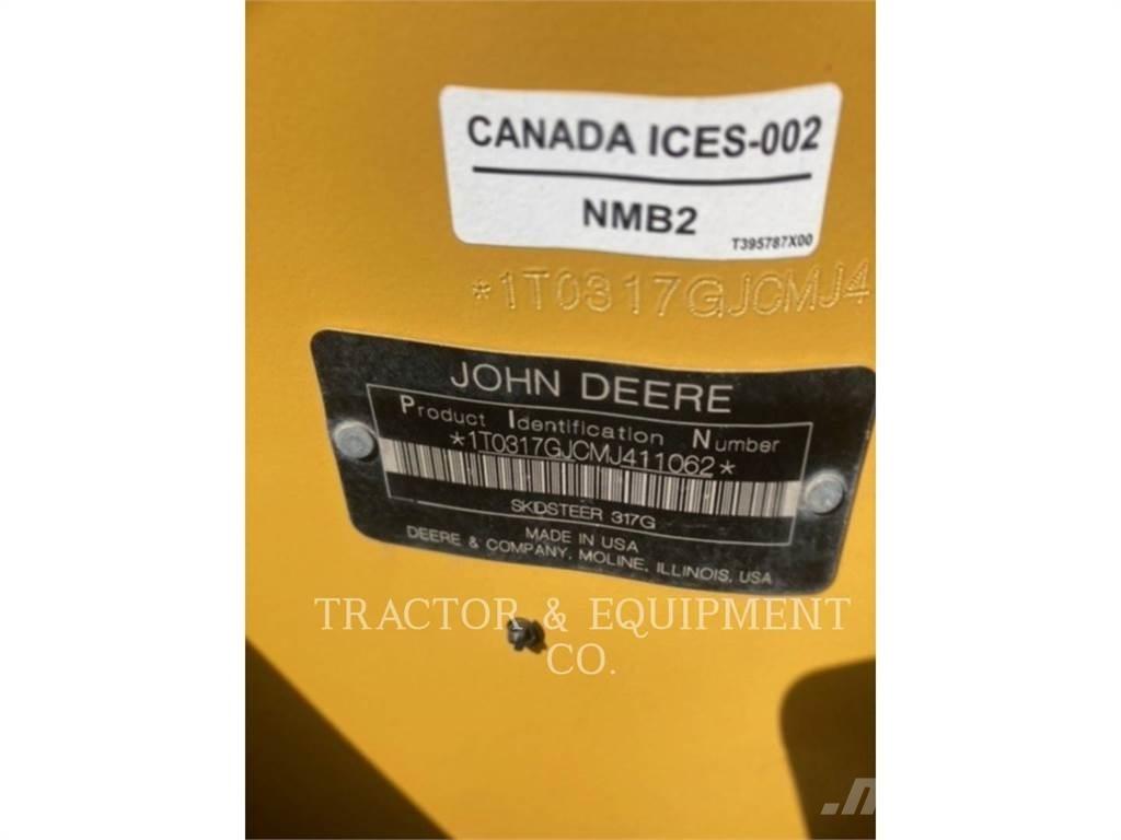 John Deere 317G Мини-погрузчики