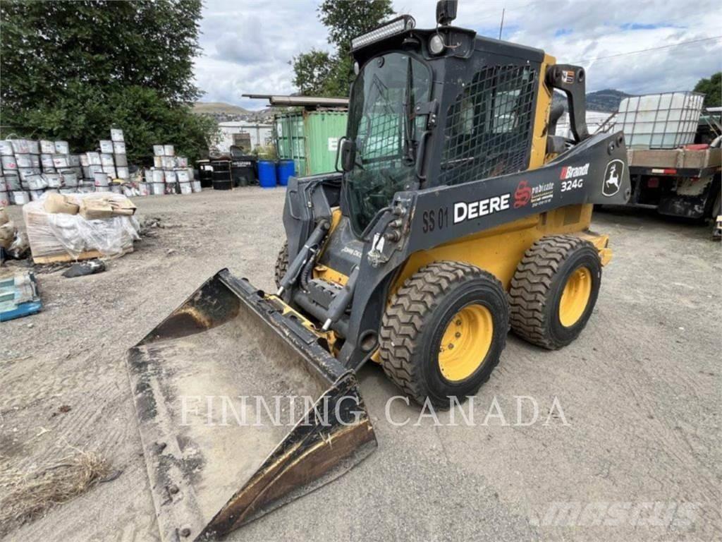 John Deere 324G Мини-погрузчики