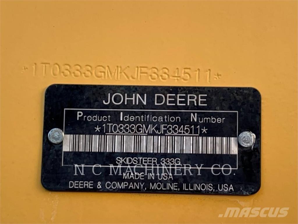 John Deere 333G Мини-погрузчики
