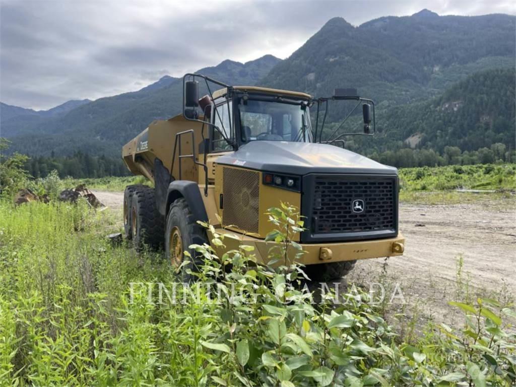 John Deere 410E Шарнирно-сочленённые самосвалы