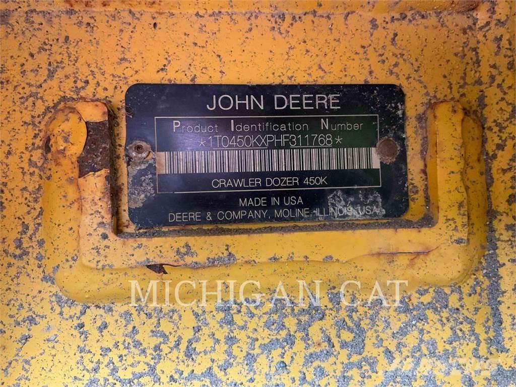 John Deere 450K Гусеничные бульдозеры