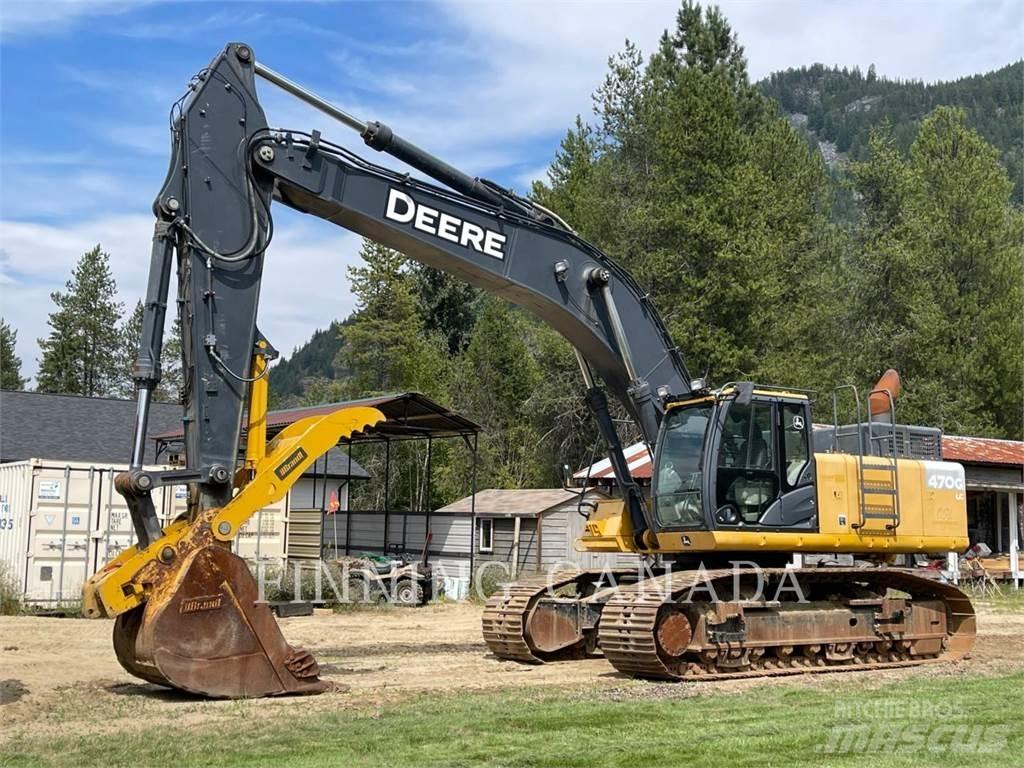 John Deere 470G Гусеничные экскаваторы