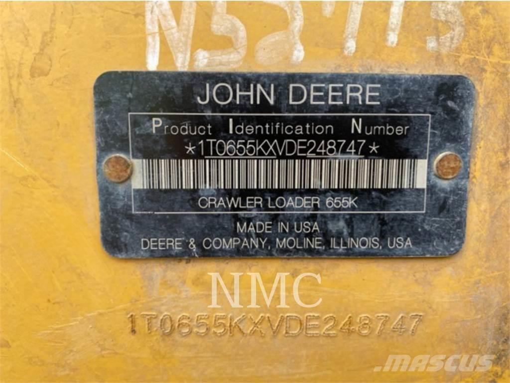 John Deere 655 Гусеничные фронтальные погрузчики