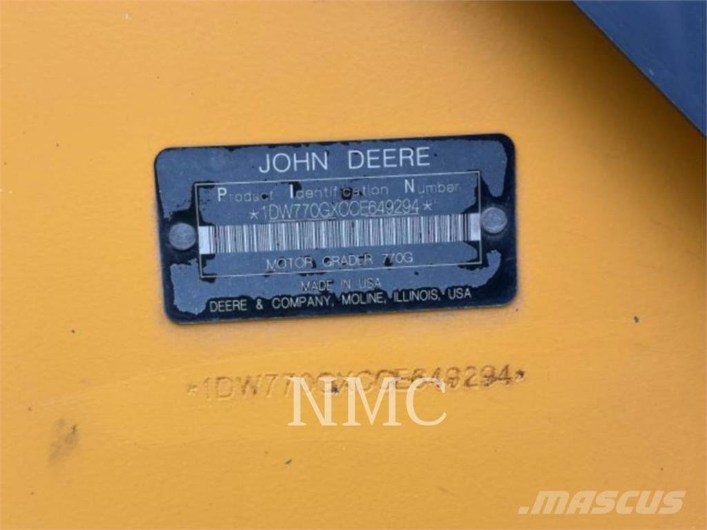 John Deere 770G_JD Грейдеры