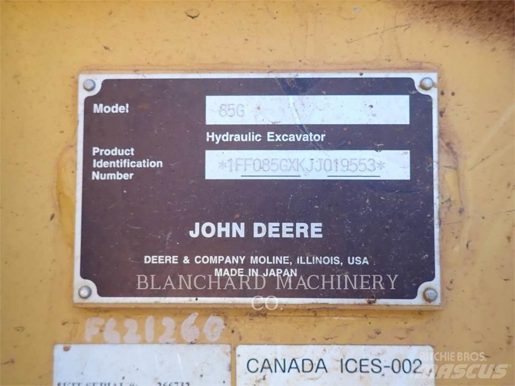 John Deere 85G Гусеничные экскаваторы
