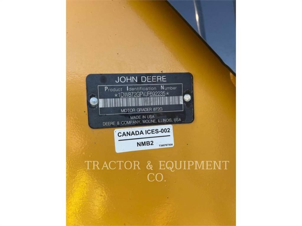 John Deere 872GP Грейдеры