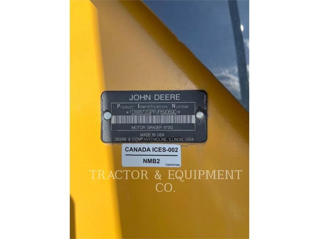 John Deere 872GP Грейдеры