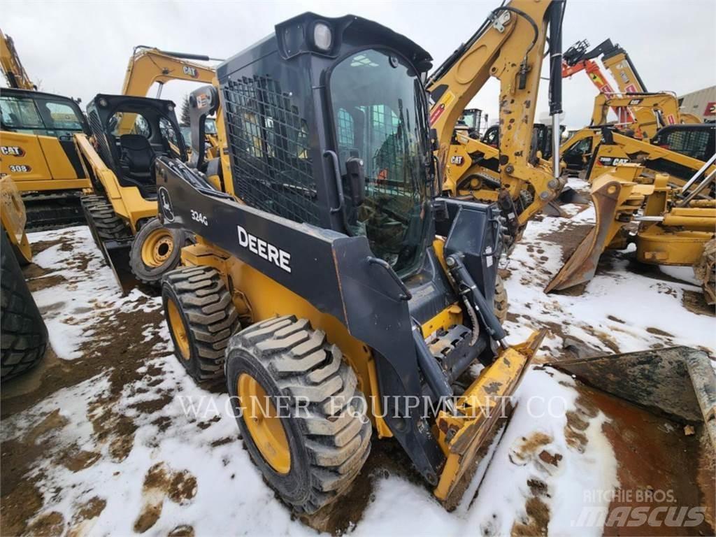 John Deere & CO. 324G Мини-погрузчики