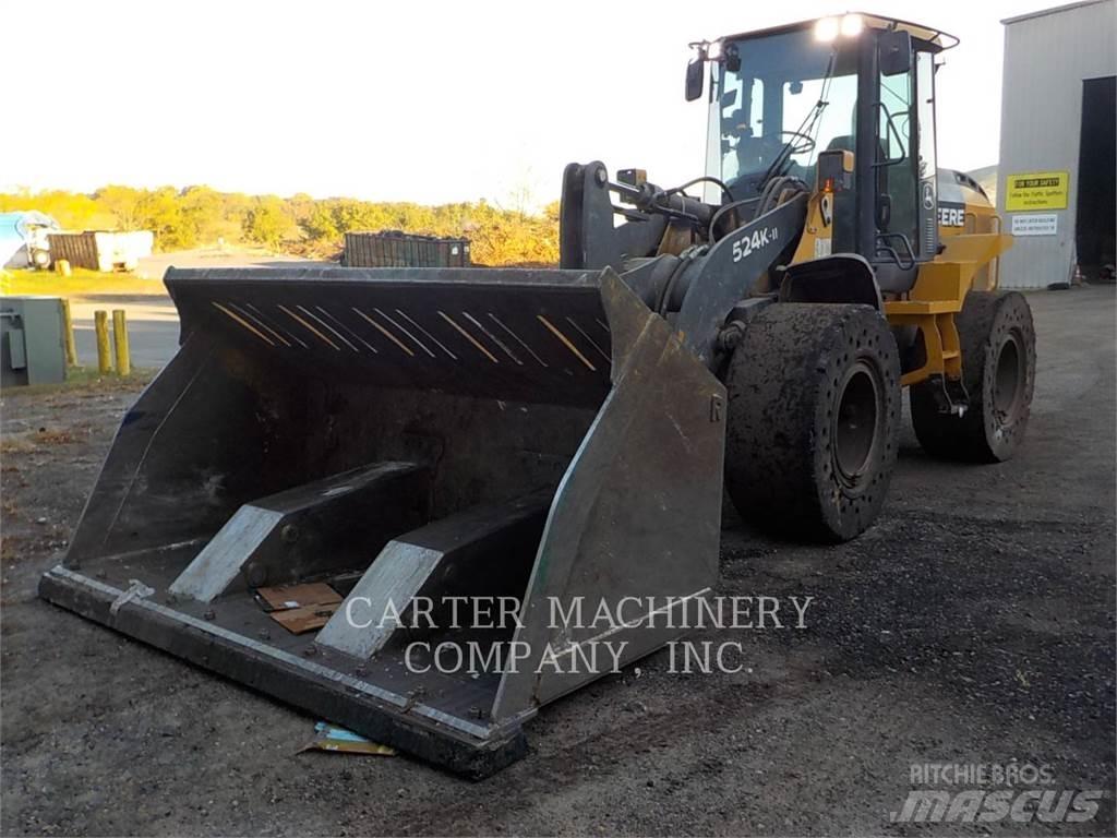 John Deere & CO. 524 K II Фронтальные погрузчики