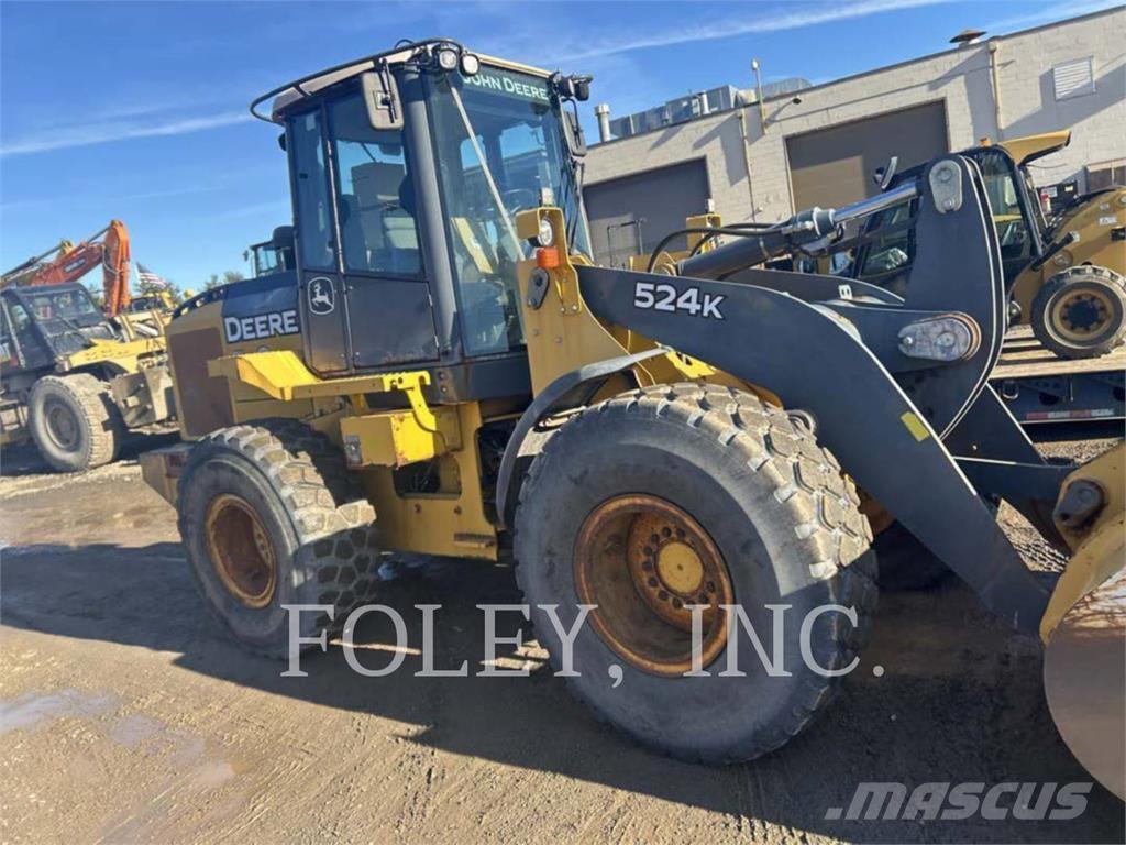 John Deere & CO. 524K Фронтальные погрузчики